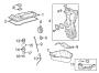 Diagram Engine / transaxle. Engine parts. for your 2002 TOYOTA CAMRY LE 2400CC 16-VALVE DOHC EFI, MANUAL , 5-SPEED