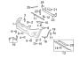 Diagram FRONT BUMPER. BUMPER & COMPONENTS. for your 2020 TOYOTA Prius Prime