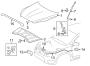 Diagram EXTERIOR TRIM. HOOD & COMPONENTS. for your TOYOTA RAV4