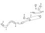 Diagram EXHAUST SYSTEM. EXHAUST COMPONENTS. for your TOYOTA RAV4