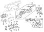 Diagram INSTRUMENT PANEL. CLUSTER & SWITCHES. for your 2011 TOYOTA