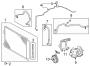 Diagram AIR CONDITIONER & HEATER. COMPRESSOR & LINES. CONDENSER. for your 2014 TOYOTA