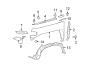 Diagram FENDER & COMPONENTS. for your 2009 TOYOTA AVALON LIMITED