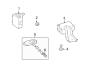 Diagram TIRE PRESSURE MONITOR COMPONENTS. for your 2016 TOYOTA CAMRY