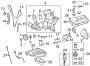 Diagram ENGINE PARTS. for your 2013 TOYOTA TACOMA Base Extended Cab Pickup Fleetside