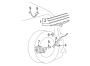 Diagram BACK DOOR. WIPER & WASHER COMPONENTS. for your 2011 TOYOTA FJ CRUISER Base