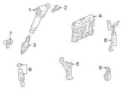 Diagram Ignition system. for your TOYOTA 4RUNNER