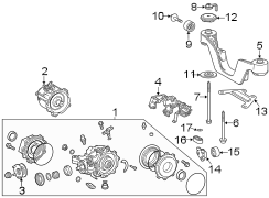 Image of Differential image for your 2006 Toyota Tacoma 4.0L V6 A/T RWD Base Extended Cab Pickup Fleetside 