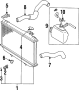 Image of Cap SUB - Assembly, RESERV. Cap, Tank. Reservoir Cap. Part is included in. image for your 1998 Toyota Supra 3.0L 6 cylinder A/T Base Hatchback 