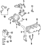 Image of Exhaust Gas Recirculation (EGR) Valve (Right) image for your 1993 Toyota Corolla   