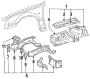 Image of Frame Rail End (Front, Lower) image for your 1995 Toyota Avalon   