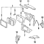 Image of Adjust screw. SCREW, Head Lamp ADJU. image for your 1988 Toyota 4Runner   