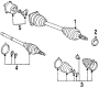 Image of CV Joint Kit (Rear) image for your 1991 Toyota Corolla   