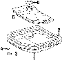 Diagram ENGINE / TRANSAXLE. TRANSAXLE PARTS. for your TOYOTA COROLLA