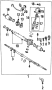 Diagram STEERING GEAR & LINKAGE. for your 1992 TOYOTA CAMRY