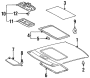 Image of Cover, Map Lamp. Lens.  Part is included in dome. image for your 1996 TOYOTA TACOMA