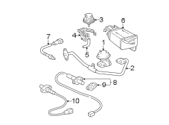 Diagram EMISSION SYSTEM. EMISSION COMPONENTS. for your TOYOTA 4RUNNER