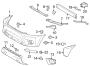 Diagram FRONT BUMPER. BUMPER & COMPONENTS. for your 2008 TOYOTA TUNDRA SR-5 4600CC 32-VALVE DOHC EFI, AUTOMATIC 6-SPEED