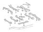 Diagram FRAME. CROSSMEMBERS & COMPONENTS. for your TOYOTA TACOMA