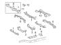 Diagram FRAME. CROSSMEMBERS & COMPONENTS. for your TOYOTA TACOMA