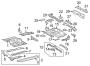 Diagram FLOOR. for your 2012 TOYOTA TACOMA