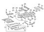 Diagram FLOOR. for your 2012 TOYOTA TACOMA