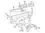 Diagram PICK UP BOX. FRONT & SIDE PANELS. for your Scion