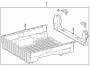 Diagram PICK UP BOX. FLOOR. for your 2004 TOYOTA TACOMA