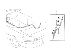 Diagram ANTENNA. for your TOYOTA TUNDRA