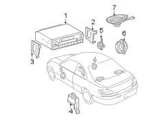 Diagram INSTRUMENT PANEL. for your 1976 TOYOTA LAND CRUISER