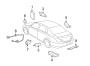 Diagram KEYLESS ENTRY COMPONENTS. for your 2023 TOYOTA CAMRY