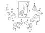 Diagram ENGINE / TRANSAXLE. ENGINE & TRANS MOUNTING. for your 2004 TOYOTA ECHO