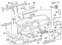 Diagram Instrument panel. for your TOYOTA TACOMA