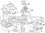 Diagram CENTER CONSOLE. for your 2016 TOYOTA Prius C