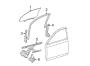 Diagram FRONT DOOR. GLASS & HARDWARE. for your 2012 TOYOTA AVALON