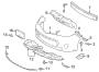 Diagram FRONT BUMPER & GRILLE. BUMPER & COMPONENTS. for your TOYOTA AVALON