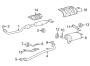 Diagram EXHAUST SYSTEM. EXHAUST COMPONENTS. for your 2011 TOYOTA CAMRY