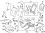 Diagram SEATS & TRACKS. DRIVER SEAT COMPONENTS. for your TOYOTA AVALON