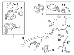 EMISSION SYSTEM. EMISSION COMPONENTS. Diagram