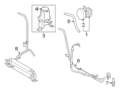 Diagram STEERING GEAR & LINKAGE. PUMP & HOSES. for your TOYOTA