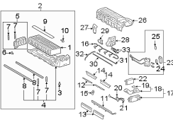 Diagram BATTERY. for your 2001 TOYOTA PRIUS