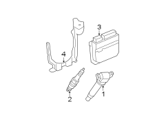 Diagram IGNITION SYSTEM. for your 2004 TOYOTA ECHO