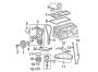 Diagram ENGINE / TRANSAXLE. ENGINE PARTS. for your 2002 TOYOTA CAMRY LE 2400CC 16-VALVE DOHC EFI, MANUAL , 5-SPEED