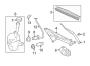 Diagram WINDSHIELD. WIPER & WASHER COMPONENTS. for your 2008 TOYOTA SIENNA