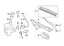 Diagram WINDSHIELD. WIPER & WASHER COMPONENTS. for your 2008 TOYOTA SIENNA