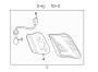 Diagram REAR LAMPS. BACKUP LAMPS. for your 2019 TOYOTA COROLLA SE Hatchback