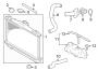 Diagram RADIATOR & COMPONENTS. for your 2019 TOYOTA COROLLA