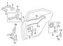 Diagram REAR DOOR. LOCK & HARDWARE. for your 2012 TOYOTA CAMRY