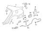 Diagram QUARTER PANEL & COMPONENTS. for your TOYOTA