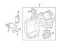 Diagram AIR CONDITIONER & HEATER. BLOWER MOTOR & FAN. for your 2014 TOYOTA CAMRY